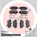 Fékbetét Készlet, Tárcsafék - Zimmermann