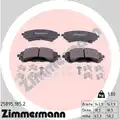 Fékbetét Készlet, Tárcsafék - Zimmermann