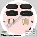 Fékbetét Készlet - Zimmermann