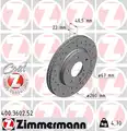 Első Féktárcsa - Zimmermann