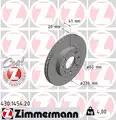 Első Féktárcsa - Zimmermann