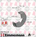 Fékdob - Zimmermann
