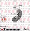 Hátsó Féktárcsa - Zimmermann