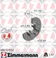 Hátsó Féktárcsa - Zimmermann