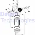 Fuel Filter Assembly - Delphi