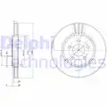 Első Féktárcsa - Delphi