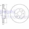 Első Féktárcsa - Delphi