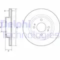 Első Féktárcsa - Delphi