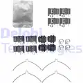 Tartozékkészlet, Tárcsafékbetét - Delphi