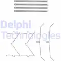 Tartozékkészlet, Tárcsafékbetét - Delphi