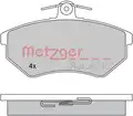 Fékbetét Készlet, Tárcsafék - Metzger