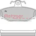 Fékbetét Készlet, Tárcsafék - Metzger