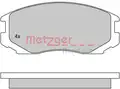 Fékbetét Készlet, Tárcsafék - Metzger