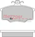Fékbetét Készlet, Tárcsafék - Metzger