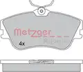 Fékbetét Készlet, Tárcsafék - Metzger
