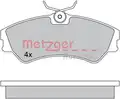 Fékbetét Készlet, Tárcsafék - Metzger