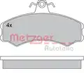 Fékbetét Készlet, Tárcsafék - Metzger