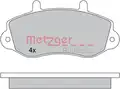 Fékbetét Készlet, Tárcsafék - Metzger