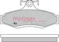 Fékbetét Készlet, Tárcsafék - Metzger