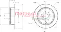 Féktárcsa - Metzger