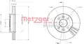 Féktárcsa - Metzger