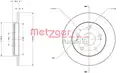 Féktárcsa - Metzger