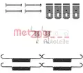 tartozék készlet, rögzítőfék pofa - Metzger