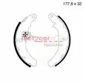 Fékpofakészlet - Metzger