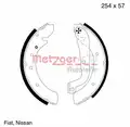 Fékpofakészlet - Metzger