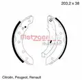 Fékpofakészlet - Metzger