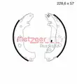 Fékpofakészlet - Metzger
