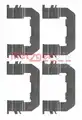 Tartozékkészlet, Tárcsafékbetét - Metzger