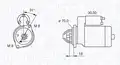 Indítómotor - Magneti Marelli