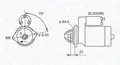 Indítómotor - Magneti Marelli