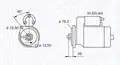 Indítómotor - Magneti Marelli