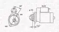 Indítómotor - Magneti Marelli