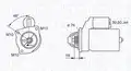 Indítómotor - Magneti Marelli