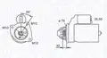 Indítómotor - Magneti Marelli