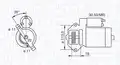Indítómotor - Magneti Marelli