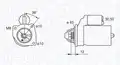 Indítómotor - Magneti Marelli