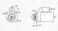 Indítómotor - Magneti Marelli