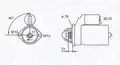 Indítómotor - Magneti Marelli