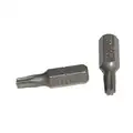 Bitfej, Torx, 20X25, 10 db, 1/4