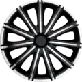 Dísztárcsa 13" Nero Silver & Black (KC) - Argo