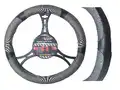 KORMÁNYVÉDŐ SZÜRKE+FEKETE 37-39CM - Automax