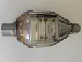 Univerzális ovál kerámiabetétes katalizátor, O45mm, 700-1600 cm3, EURO2 - AWG