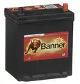 BANNER POWER BULL 12V 40AH 330A J+ JAPÁN - Banner