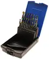 Spirálfúrókészlet 19 részes HSS COBALT - BGS