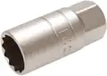 Gyertyakulcs gumival 1/2, 21 mm - BGS