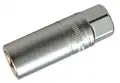 Gyertyakulcs toldat 3/8 16mm CV belül gumírozott - BGS